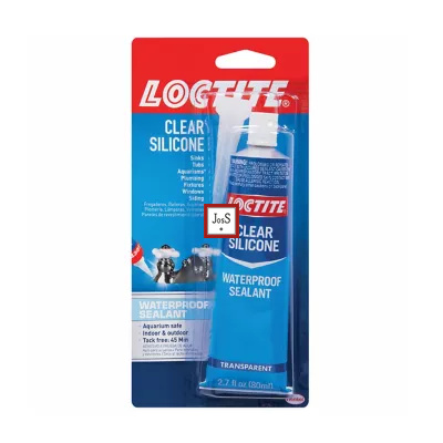 LOCTITE® Clear Silicone is a waterproof, multipurpose sealant designed for sealing, bonding, and repairing glass, metal, ceramics, wood, and plastics, offering durable flexibility and resistance to moisture and temperature extremes.
