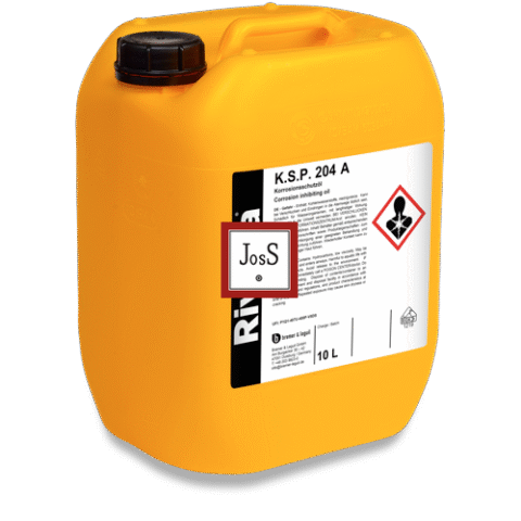 RIVOLTA K.S.P. 204 A is a fully synthetic corrosion inhibiting oil designed for efficient, temporary long-term conservation of metallic surfaces and industrial equipment.